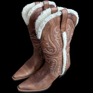 Ariat Shearling-Lined Heeled Boots